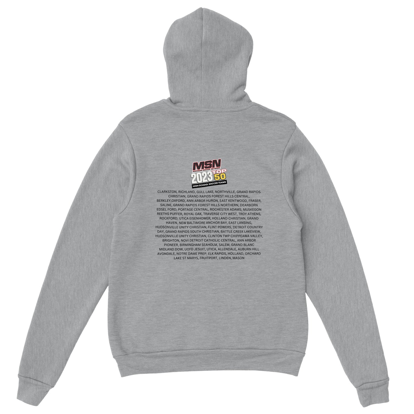 MSN 2023 TOP 50 Classic Unisex Pullover Hoodie