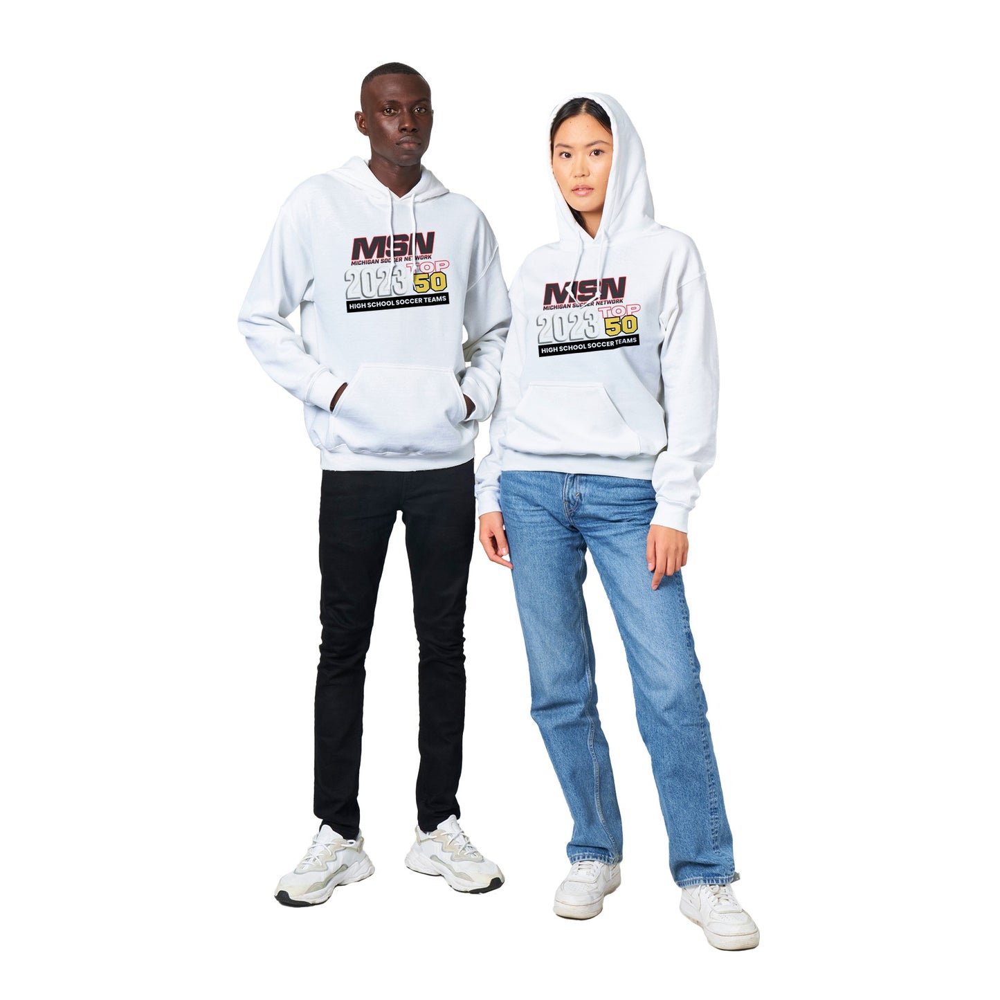 MSN 2023 TOP 50 Classic Unisex Pullover Hoodie